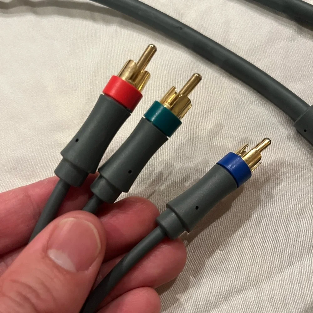 Xbox 360 color coded component connectors